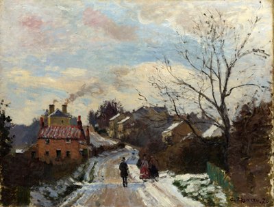 Fox Hill, Upper Norwood von Camille Jacob Pissarro